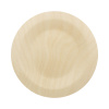 Тарелка десертная круглая однораз деревян d180мм 180х15 мм ТДК180